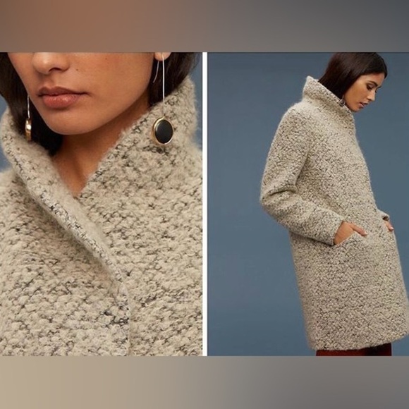Wilfred Textured Cream Coat - Picture 1 of 16